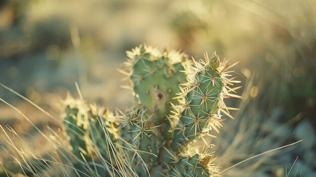 Tall cactus in Salar de Uyuni