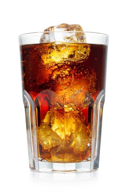 Tall glas ijskoude cola