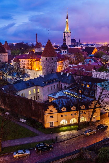 Tallinn Middeleeuwse oude stad, Estland