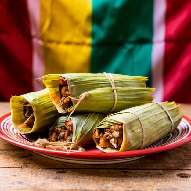 Tamales Mexicaans voedsel beeld