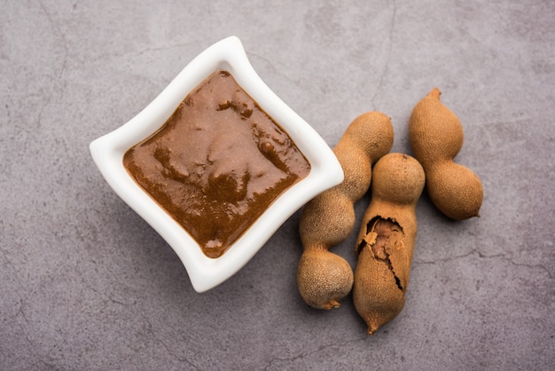 Tamarind Or Imli Fresh Puree, Paste from Pulp