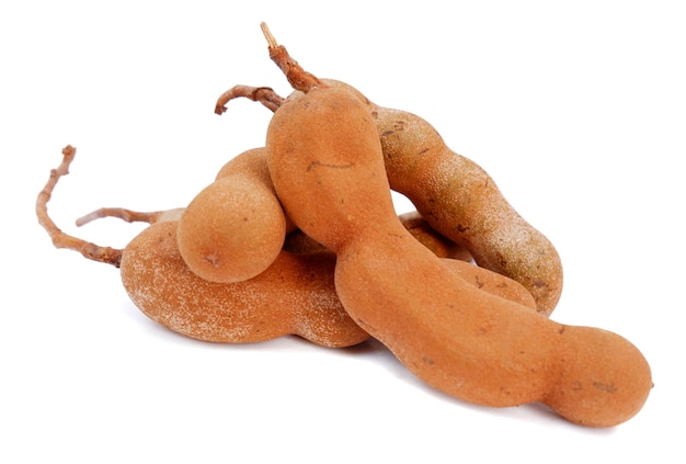 Tamarind isolated on a white background