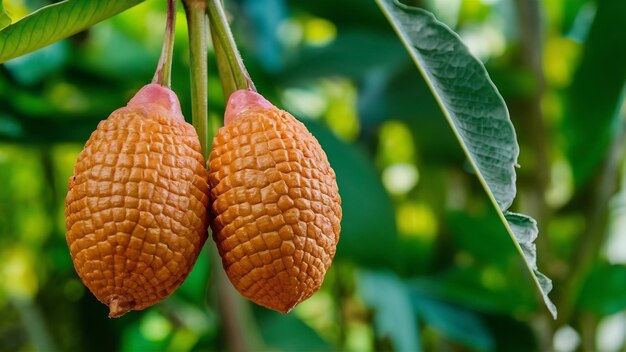 Tamarind tamarindus indica fruit isolated on white