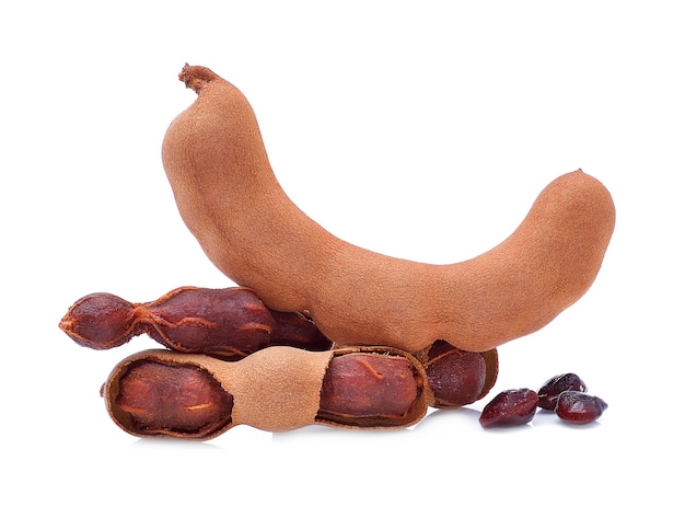 Tamarind on white