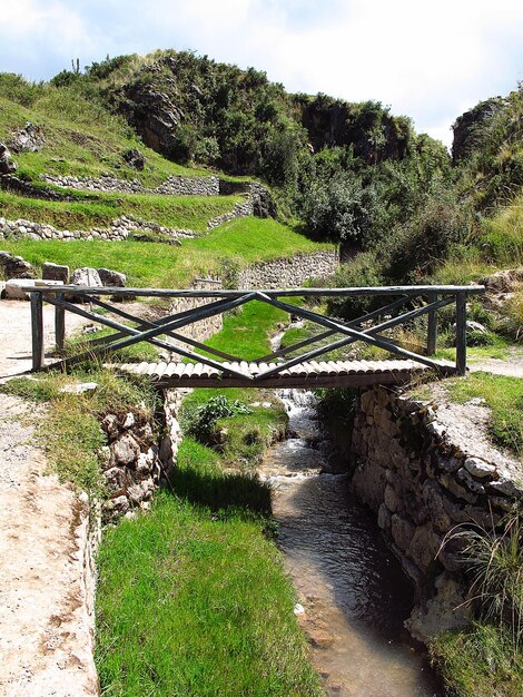 Tambomachay ancient ruins in Cusco Inca Empire Peru