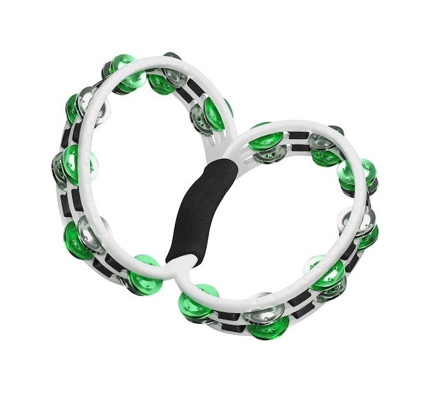 Photo tambourine isolated