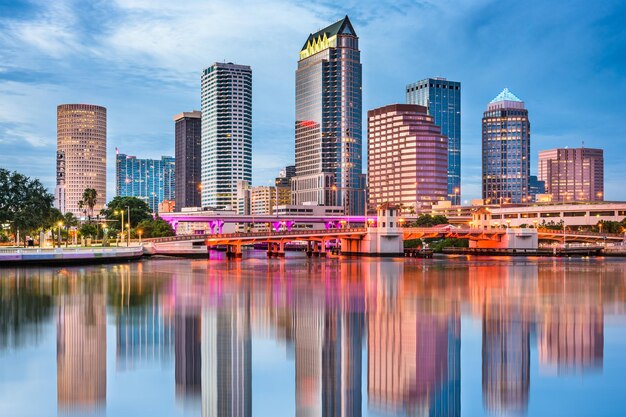 Foto tampa bay skyline