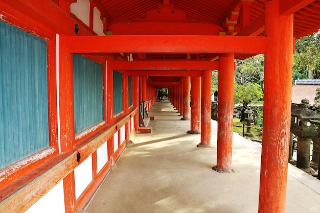 Tamukeyama Hachimangu-schrijn Nara Japan