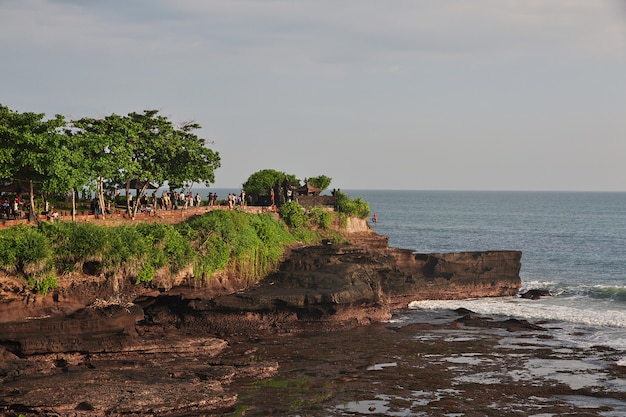 Tanah Lot-tempel op het eiland van Bali, Indonesië