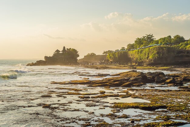 Tanah Lot - Temple in the Ocean Bali, Indonesia