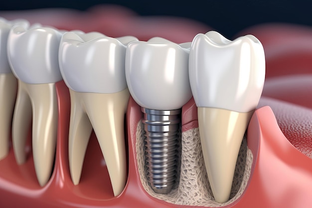 Tandheelkundige implantaattanden Genereer Ai