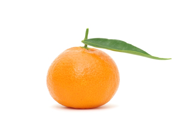 Tangerine isolated on a white background