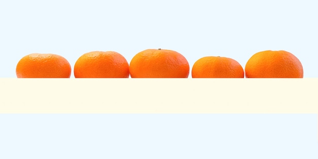 Tangerines mock up