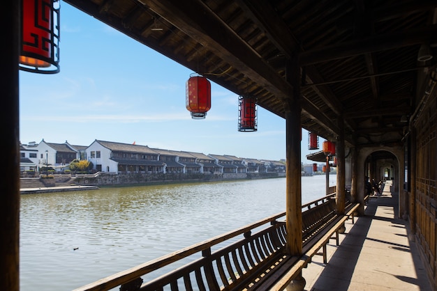 Tangxi ancient town, huzhou, zhejiang, China