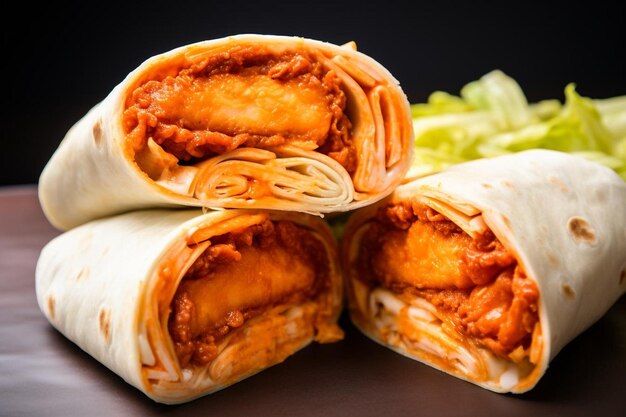 Tangy Buffalo Chicken Wrap