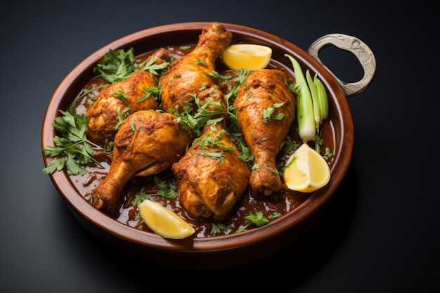 Tangy chicken delight Drumstick curry a murg tangri masala with tantalizing flavors