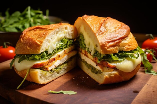 Tangy Lemon Pepper Chicken Sandwich