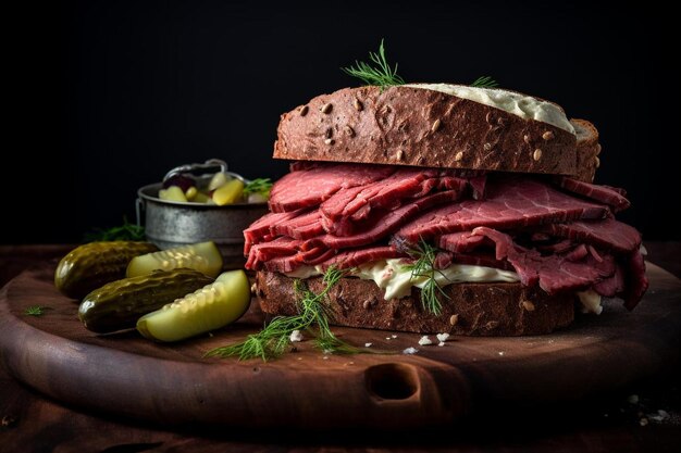 Tangy Pastrami on Rye Joy