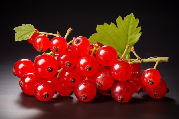 Tangy Red currant berries Generate Ai