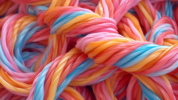 Photo tangy taffy ropes