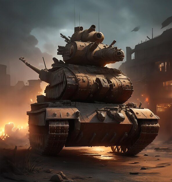 the tank of the war