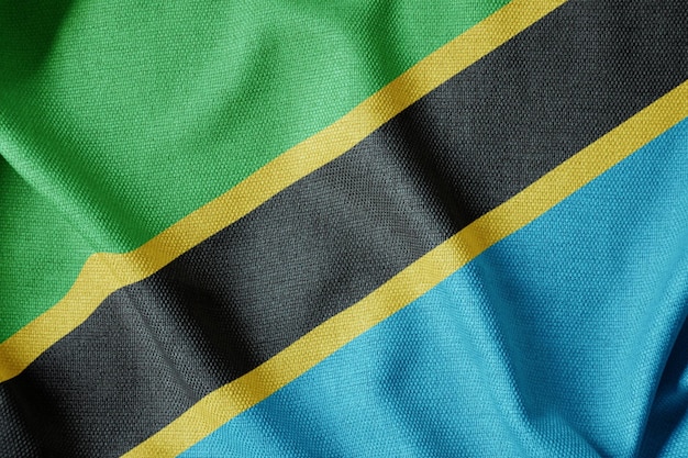 Tanzania Flag independence day banner poster template celebration