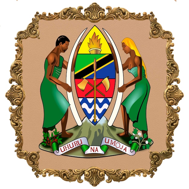 Tanzania nationaal embleem Nationale Onafhankelijkheidsdag