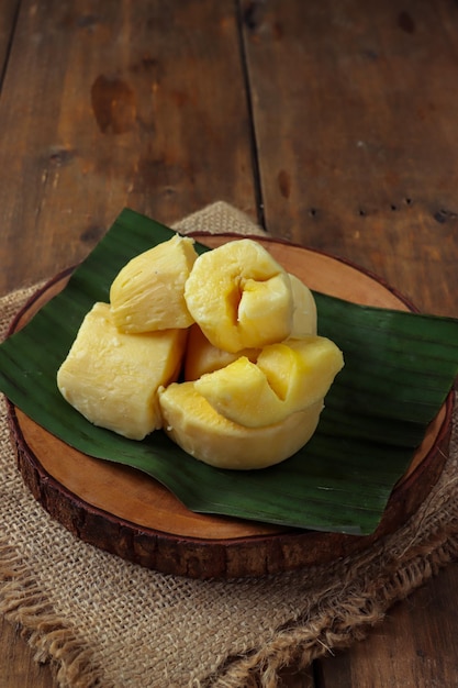 Tapai singkong tape singkong or peuyeum is Indonesian food Made from fermented cassava