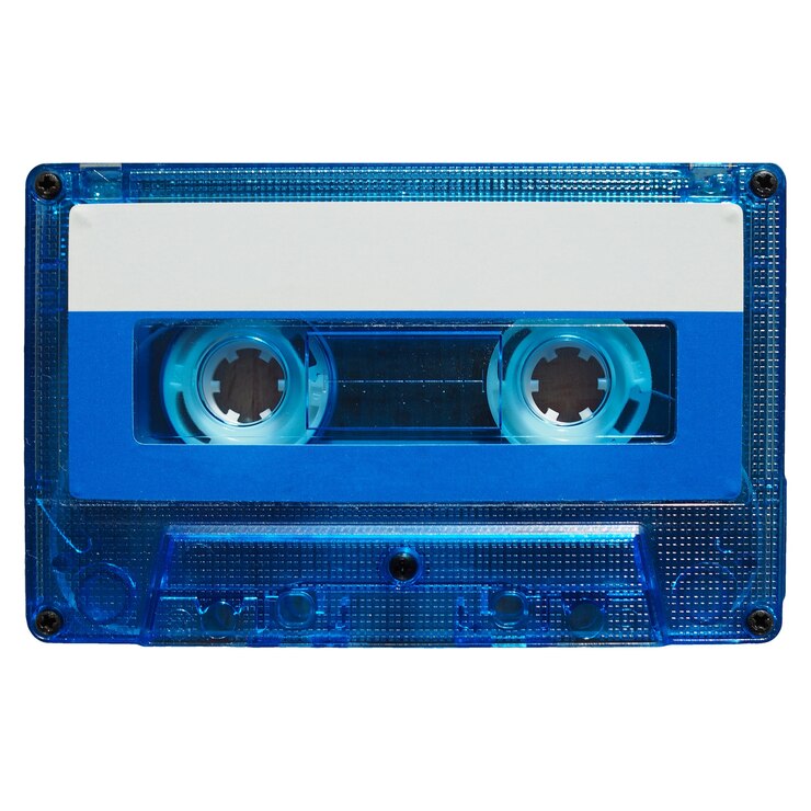 Tape cassette isolated