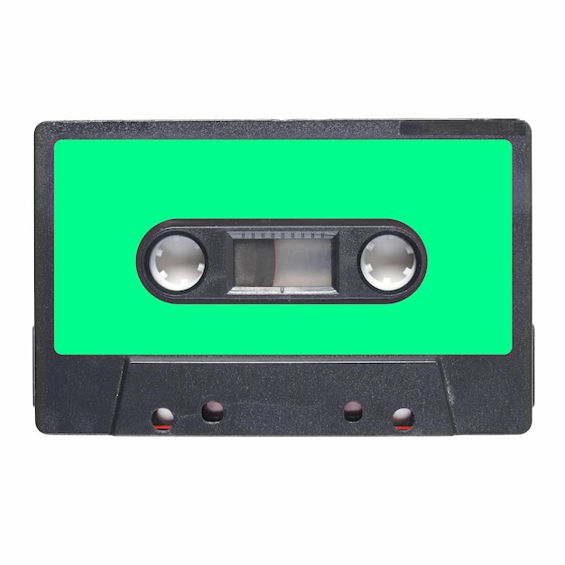 Tapecassette groen label