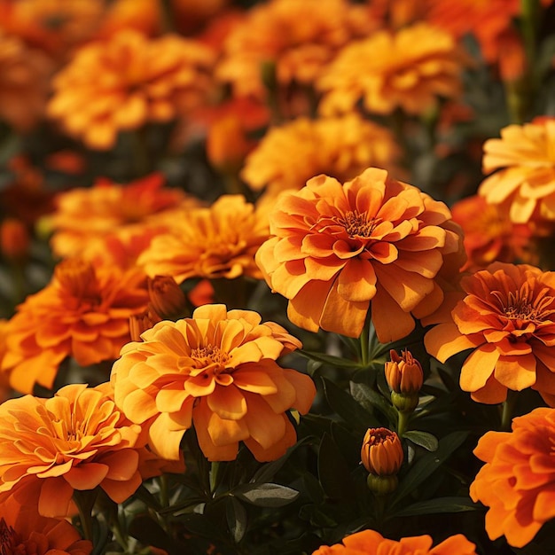 A Tapestry of Marigold Hues