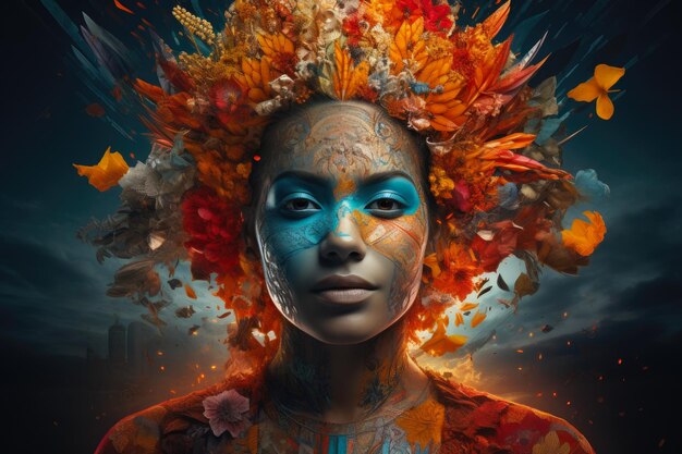 Premium AI Image  The Tapestry of World Cultures An Artistic Unity Showcase