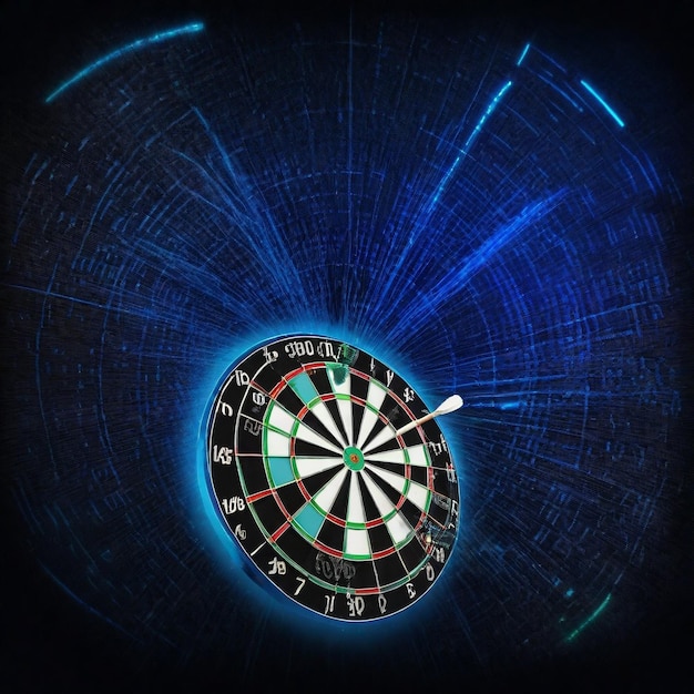 a target with a arrow pointing to the right HD 8K wallpaper Stock Photographic Image