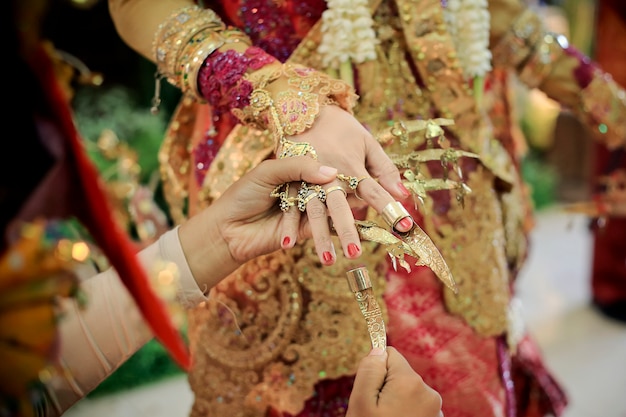 Tari Pagar Pengantin, Traditional Wedding Ritual From Palembang, Indonesia