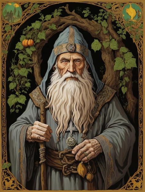 Tarot Card The Hermit