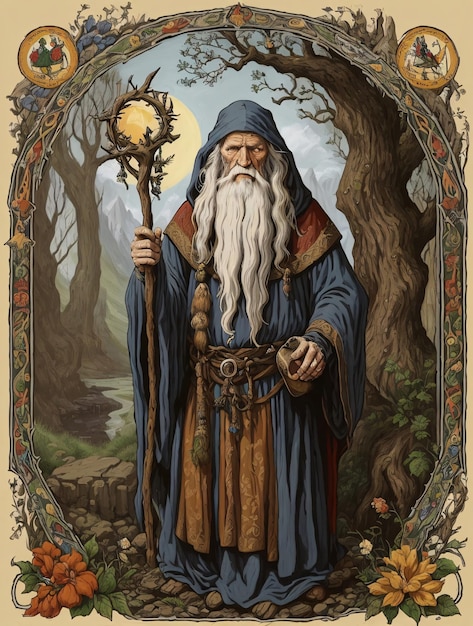 Tarot Card The Hermit