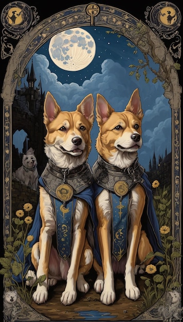 Tarot Card The Moon