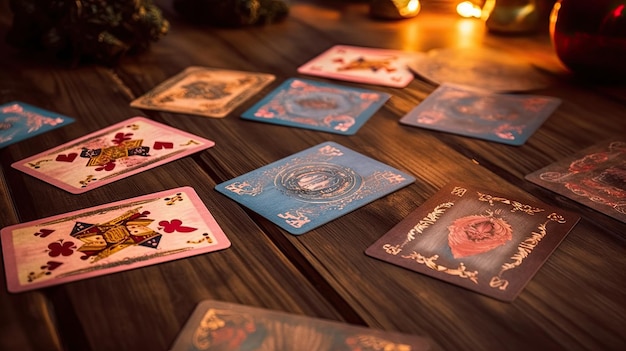 Tarot cards for predict the future gypsy card Generative Ai