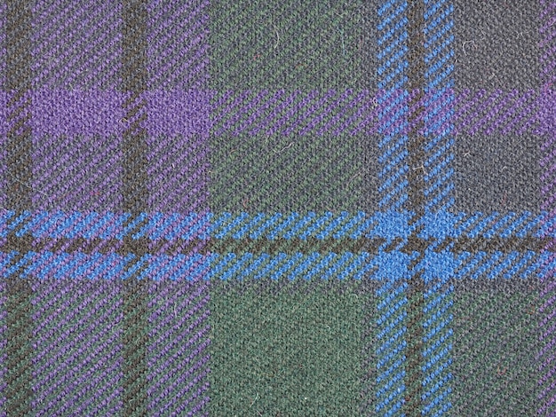 Tartan fabric background