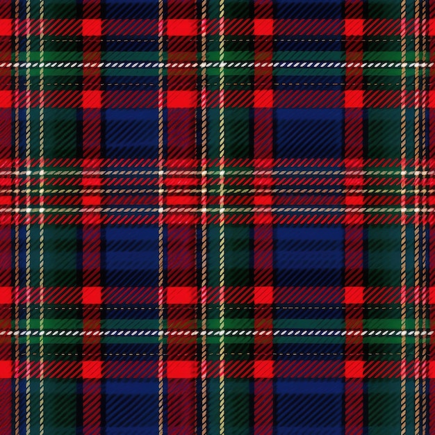 Photo tartan plaid pattern