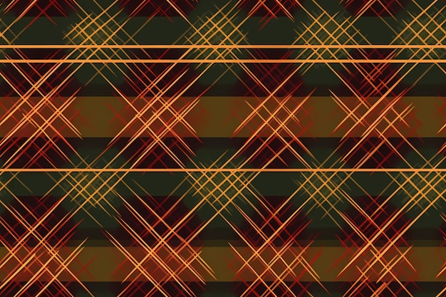 Tartan Seamless Pattern Ai generative