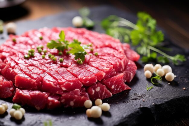 Tartar raw beef Generate AI