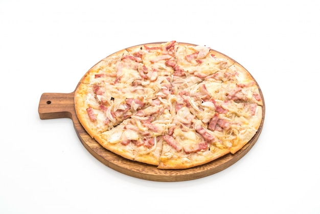 Tarte flambeerde pizza