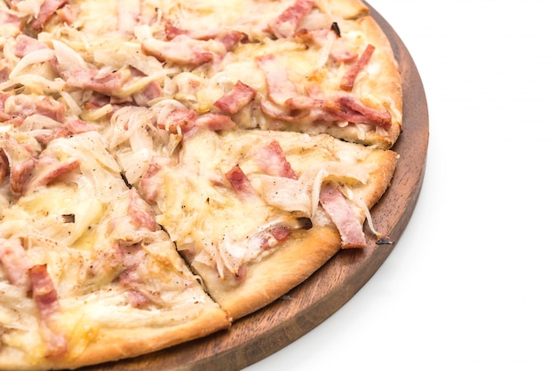 Tarte flambeerde pizza