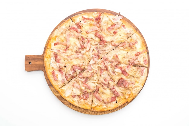 Tarte flambeerde pizza