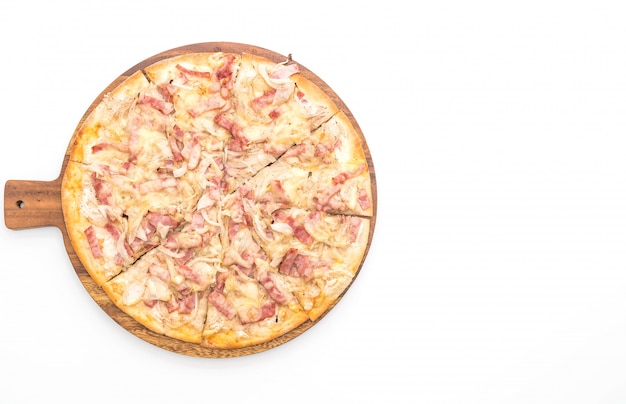 Tarte flambeerde pizza