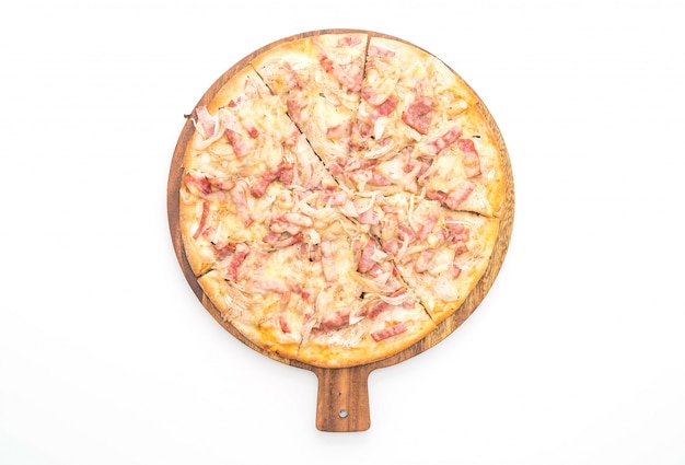 Tarte flambeerde pizza