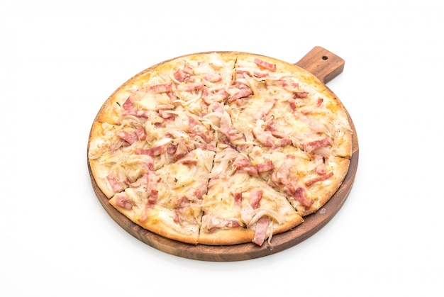 Tarte flambeerde pizza