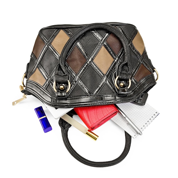 Tas dames met accessoires