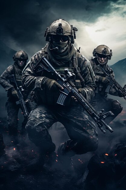 Photo a task force team wallpaper